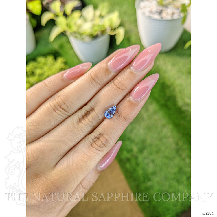 1.47 Ct. Blue Sapphire from Ceylon (Sri Lanka)