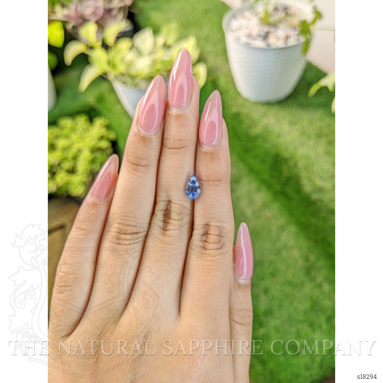 1.47 Ct. Blue Sapphire from Ceylon (Sri Lanka)