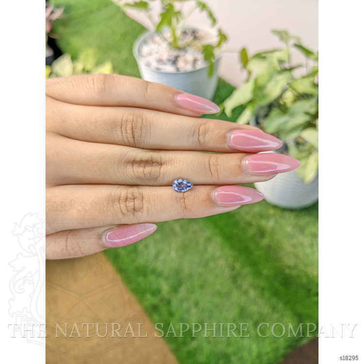 0.98 Ct. Blue Sapphire from Ceylon (Sri Lanka)