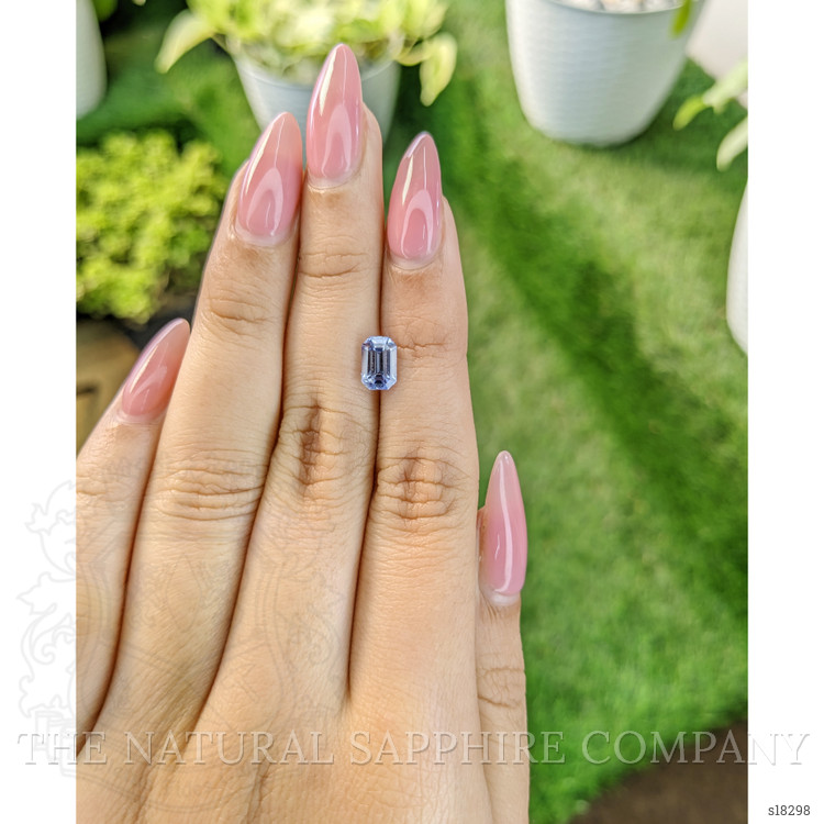 1.80 Ct. Blue Sapphire from Ceylon (Sri Lanka)
