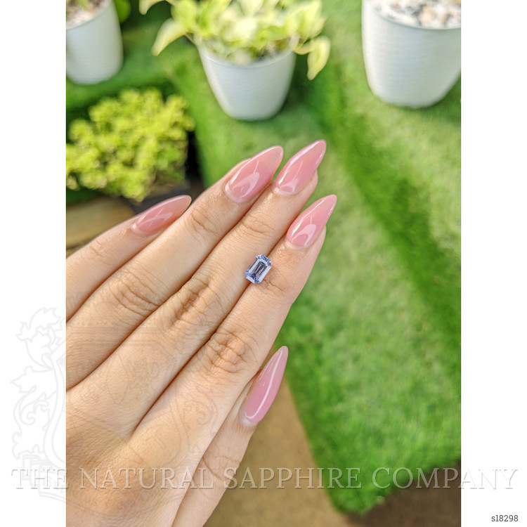 1.80 Ct. Blue Sapphire from Ceylon (Sri Lanka)