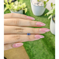 0.74 Ct. Blue Sapphire from Ceylon (Sri Lanka) Life Style