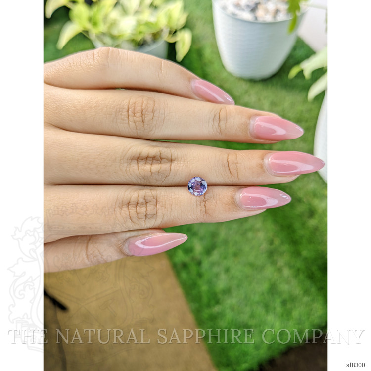 1.32 Ct. Bi Color Sapphire from Ceylon (Sri Lanka)