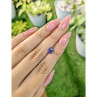 1.08 Ct. Violet Sapphire from Ceylon (Sri Lanka) Life Style