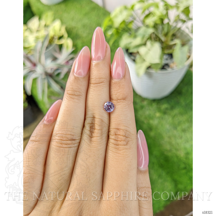 1.14 Ct. Purple Sapphire from Ceylon (Sri Lanka)
