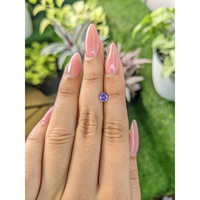 0.73 Ct. Bi Color Sapphire from Ceylon (Sri Lanka) Life Style