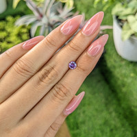 0.73 Ct. Bi Color Sapphire from Ceylon (Sri Lanka) Life Style