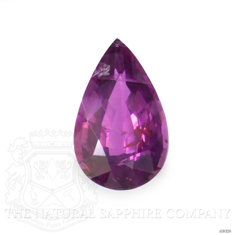 0.74 Ct. Purplish Pink Sapphire from Ceylon (Sri Lanka)