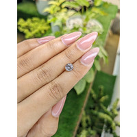 1.41 Ct. Peach Sapphire from Ceylon (Sri Lanka) Life Style