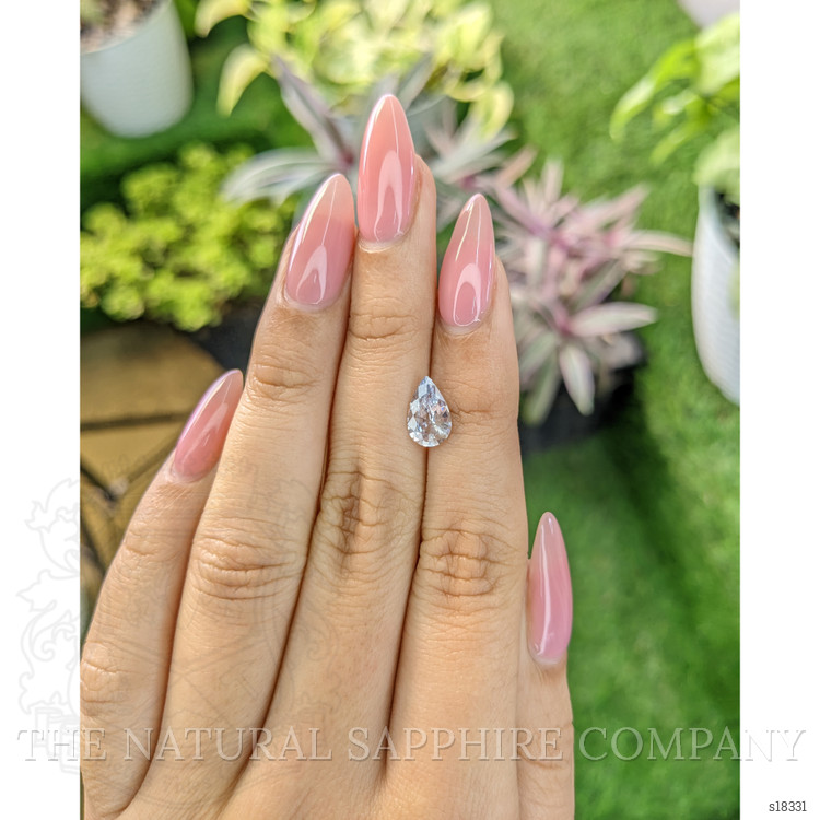 1.68 Ct. Blue Sapphire from Ceylon (Sri Lanka)