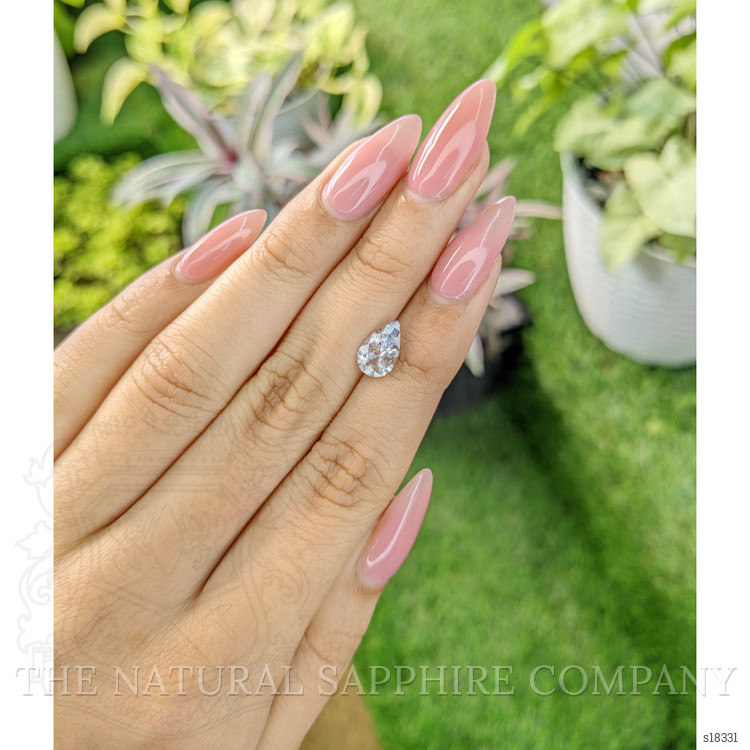 1.68 Ct. Blue Sapphire from Ceylon (Sri Lanka)