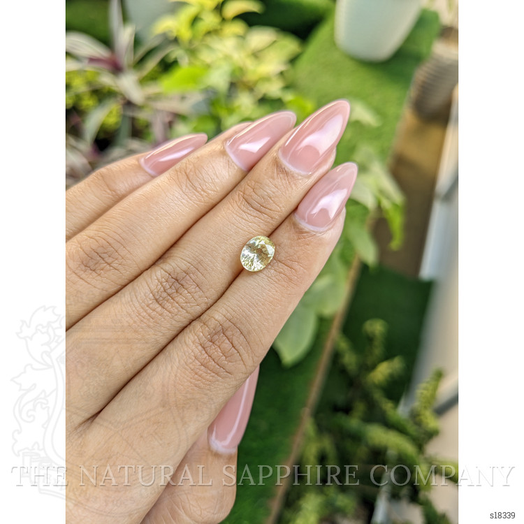 2.01 Ct. Yellow Sapphire from Ceylon (Sri Lanka)