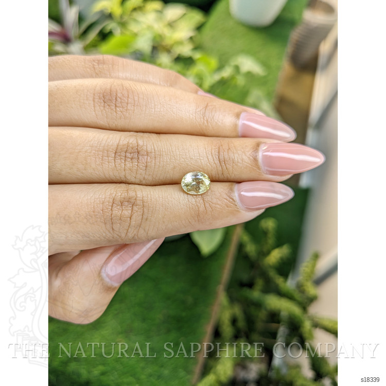 2.01 Ct. Yellow Sapphire from Ceylon (Sri Lanka)