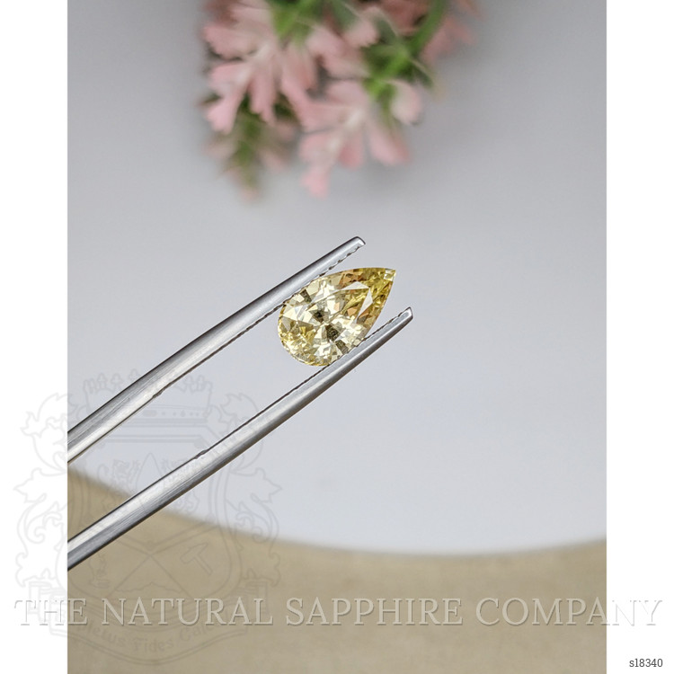 2.22 Ct. Yellow Sapphire from Ceylon (Sri Lanka)