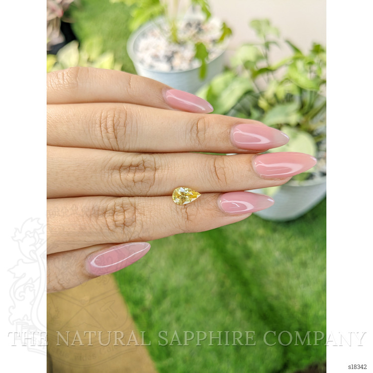 1.49 Ct. Yellow Sapphire from Ceylon (Sri Lanka)