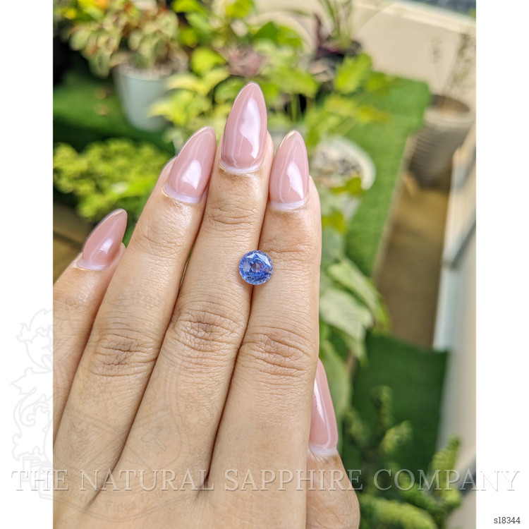 1.91 Ct. Blue Sapphire from Ceylon (Sri Lanka)