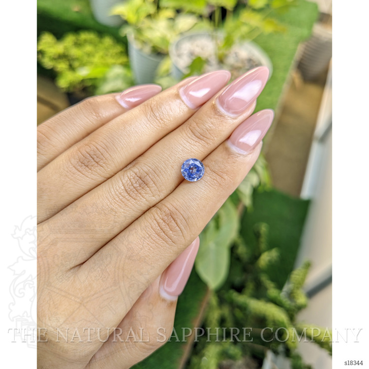 1.91 Ct. Blue Sapphire from Ceylon (Sri Lanka)