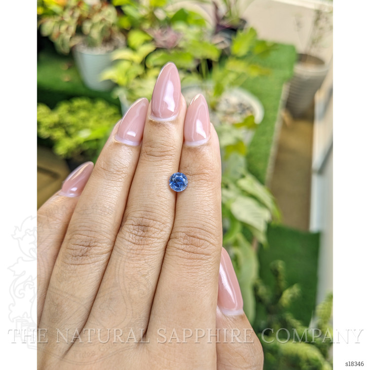 1.21 Ct. Blue Sapphire from Ceylon (Sri Lanka)