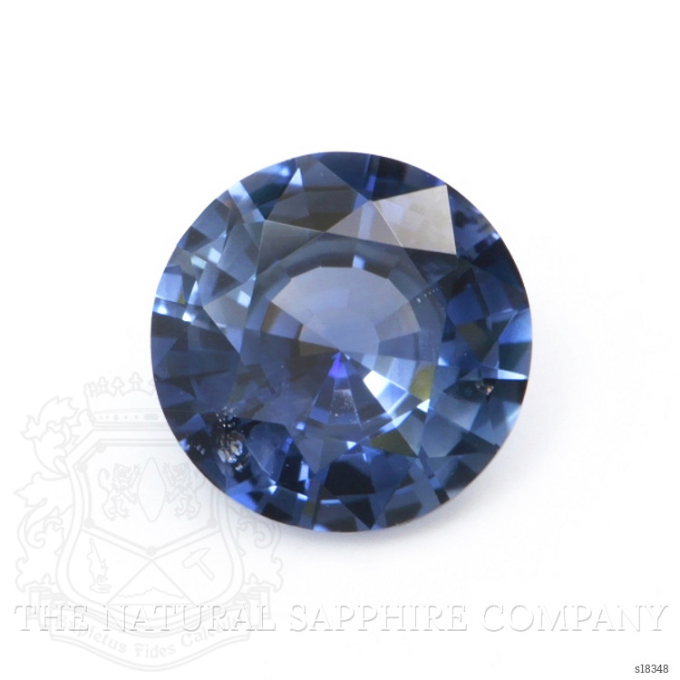 0.91 Ct. Blue Sapphire from Ceylon (Sri Lanka)