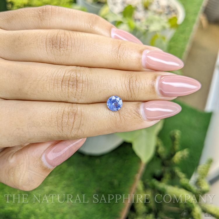 1.35 Ct. Blue Sapphire from Ceylon (Sri Lanka)