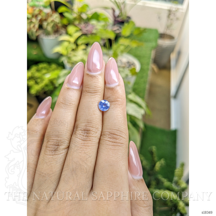 1.35 Ct. Blue Sapphire from Ceylon (Sri Lanka)