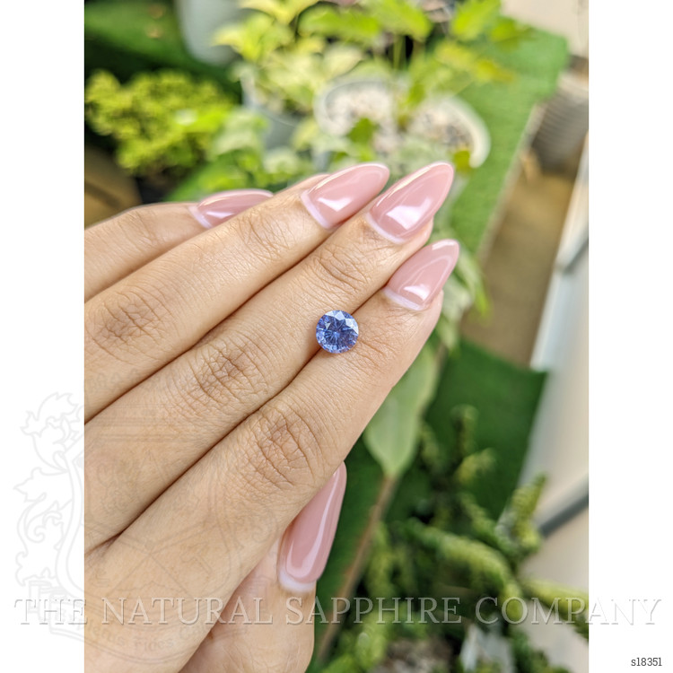 1.89 Ct. Blue Sapphire from Ceylon (Sri Lanka)