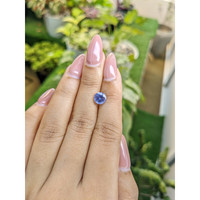 1.89 Ct. Blue Sapphire from Ceylon (Sri Lanka) Life Style