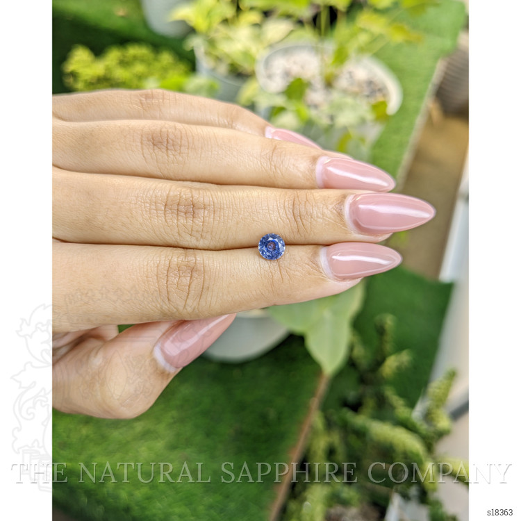 1.06 Ct. Blue Sapphire from Ceylon (Sri Lanka)