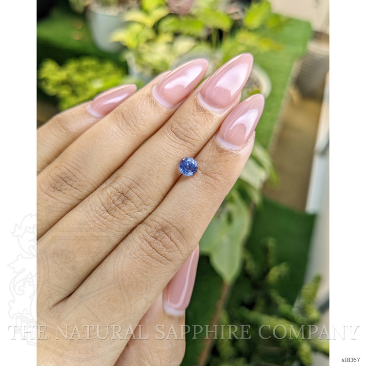 1.01 Ct. Blue Sapphire from Ceylon (Sri Lanka)
