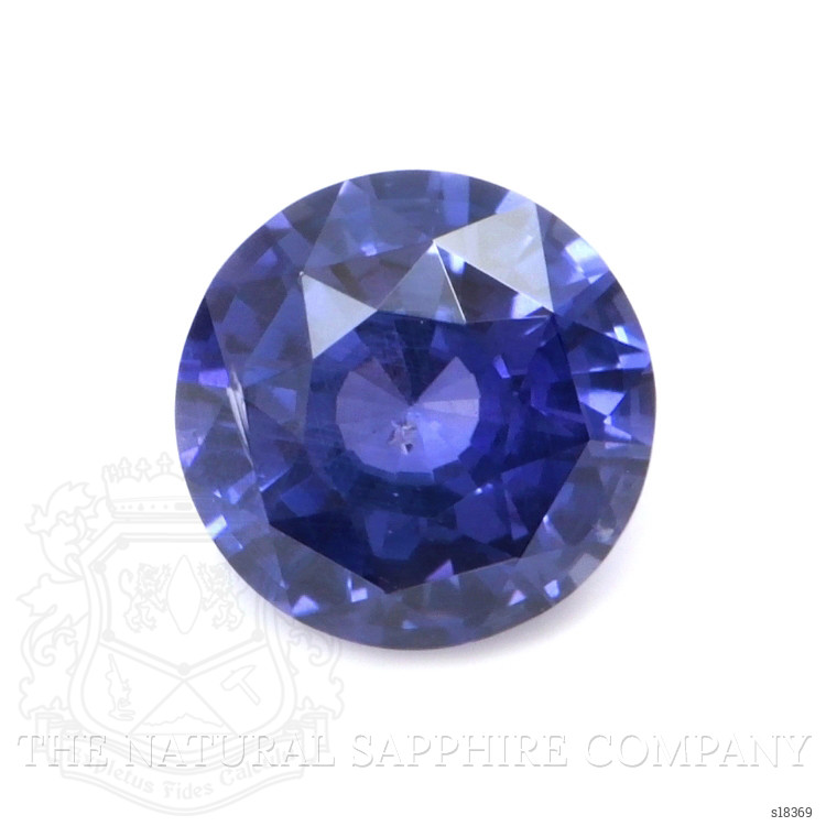 0.79 Ct. Blue Sapphire from Ceylon (Sri Lanka)