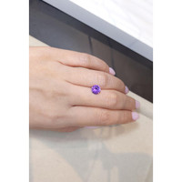 1.73 Ct. Purple Sapphire from Ceylon (Sri Lanka) Life Style