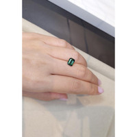 2.10 Ct. Bluish Green Sapphire from Ceylon (Sri Lanka) Life Style