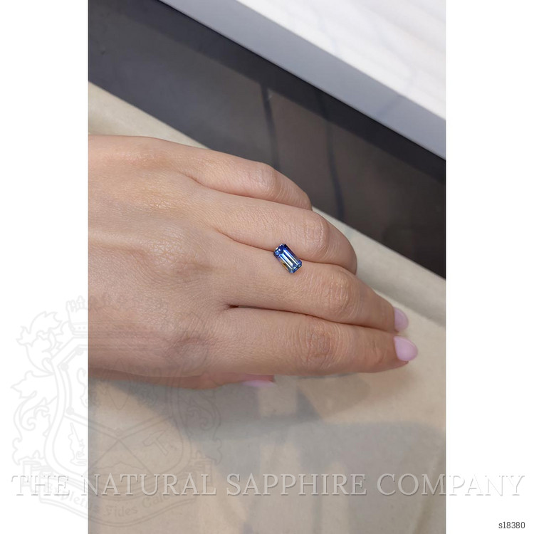 1.42 Ct. Bi Color Sapphire from Ceylon (Sri Lanka)