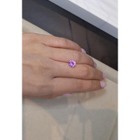 1.67 Ct. Purplish Pink Sapphire from Ceylon (Sri Lanka) Life Style