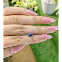 1.46 Ct. Blue Sapphire from Ceylon (Sri Lanka) Life Style