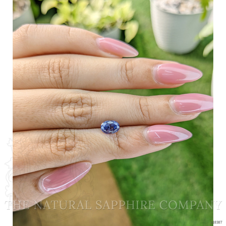 1.46 Ct. Blue Sapphire from Ceylon (Sri Lanka)