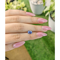 1.03 Ct. Blue Sapphire from Ceylon (Sri Lanka) Life Style