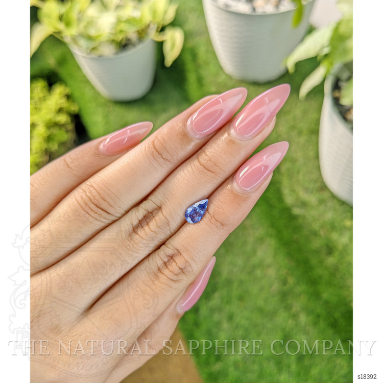 1.43 Ct. Blue Sapphire from Ceylon (Sri Lanka)