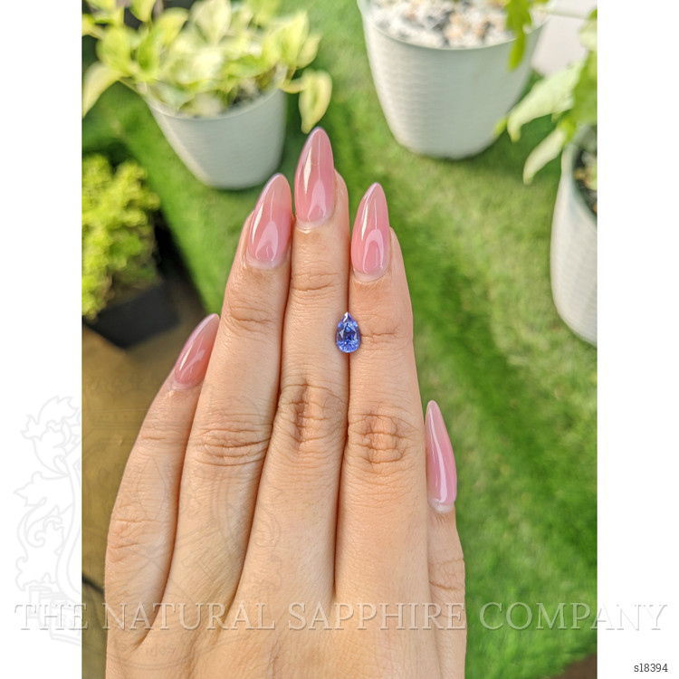 1.16 Ct. Blue Sapphire from Ceylon (Sri Lanka)