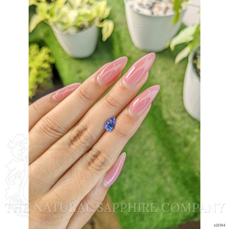 1.16 Ct. Blue Sapphire from Ceylon (Sri Lanka)