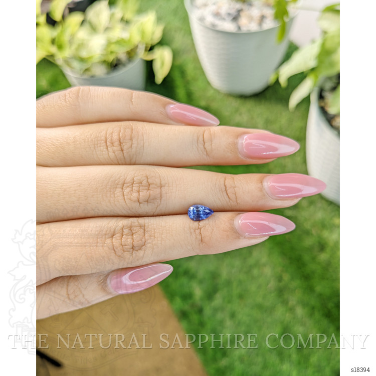 1.16 Ct. Blue Sapphire from Ceylon (Sri Lanka)