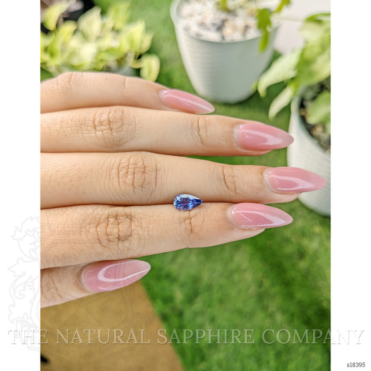 1.03 Ct. Blue Sapphire from Ceylon (Sri Lanka)