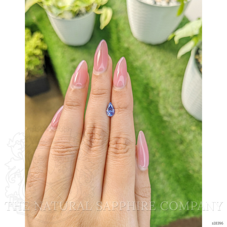 1.04 Ct. Blue Sapphire from Ceylon (Sri Lanka)