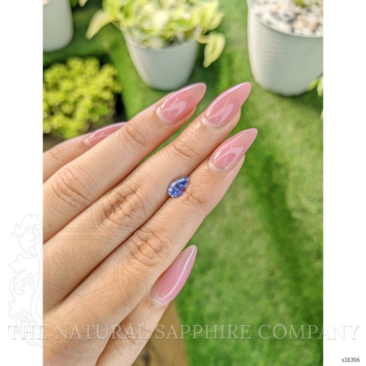 1.04 Ct. Blue Sapphire from Ceylon (Sri Lanka)