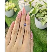 0.75 Ct. Blue Sapphire from Ceylon (Sri Lanka) Life Style