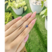 0.96 Ct. Blue Sapphire from Ceylon (Sri Lanka) Life Style