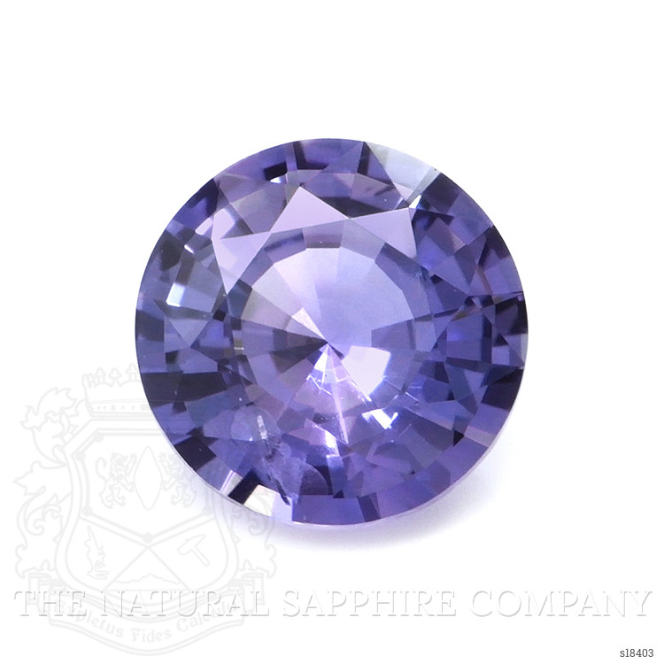 0.85 Ct. Violet Sapphire from Ceylon (Sri Lanka)