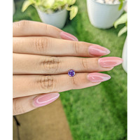 0.70 Ct. Purple Sapphire from Ceylon (Sri Lanka) Life Style