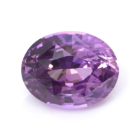 1.08 Ct. Pinkish Purple Sapphire from Ceylon (Sri Lanka) Video