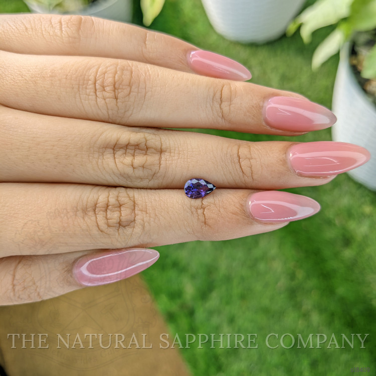 0.95 Ct. Pinkish Purple Sapphire from Ceylon (Sri Lanka)